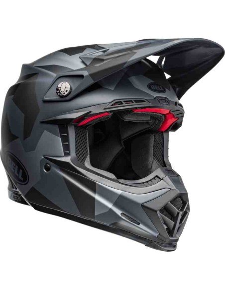 CASCO BELL MOTO 9S FLEX ROVER MATTE GRAY CAMO