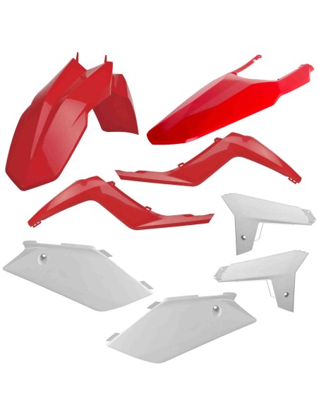 KIT PLASTICOS CEMOTO GAS GAS EC 12-13 ROJO BLANCO