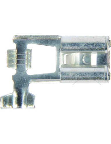 OUTLET TERMINAL PLANO HEMBRA 1.5-2.5 - 6.3X0.8 - 100 UNIDADES