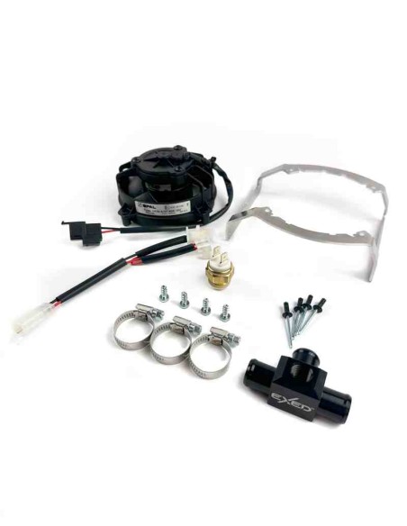 KIT ELECTROVENTILADOR SPAL GAS GAS EC 18-19 RIEJU MR 250/300 21-