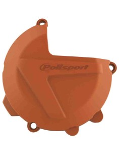 OUTLET PROTECTOR TAPA EMBRAGUE POLISPORT KTM EXC/XCW 250/300 2T 17-23 NARANJA