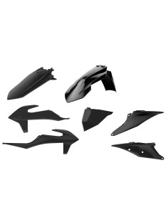 KIT PLASTICOS CEMOTO KTM EXC/EXCF 20-23 NEGROS
