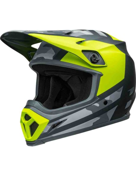 CASCO BELL MX-9 MIPS ALTER EGO MATE HI-VIZ CAMO