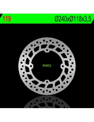 DISCO DE FRENO DELANTERO NG HONDA XR 250R 92-95 CRM 50R 95-00