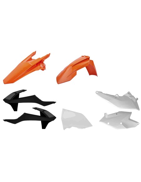KIT PLASTICOS CEMOTO KTM EXC/EXCF 17-19 OEM 18