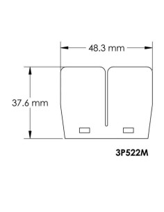 LAMINAS ADMISION CARBONO V-FORCE 3 YAMAHA YFS 200 BLASTER 90-07 YFZ 350 BANSHEE 88-07