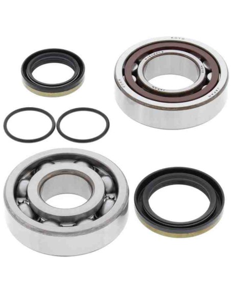KIT RODAMIENTOS Y RETENES DE CIGUEÑAL KTM EXC 125 98-09 SX 125 98-22 HUSQVARNA TE 125 15-16