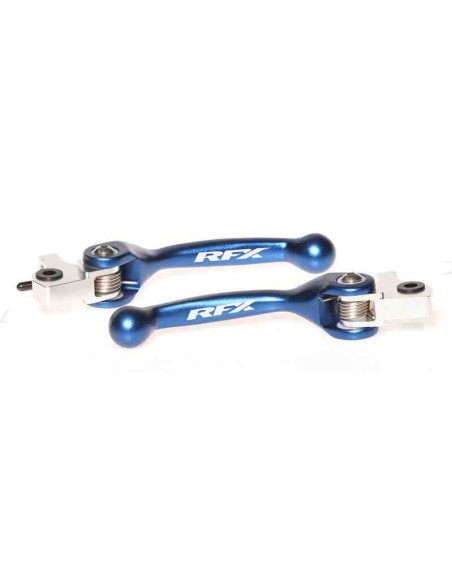 KIT MANETAS RFX REVERSIBLES TRIAL BOMBAS AJP NO SHERCO AZULES