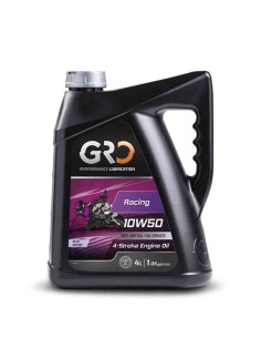 ACEITE GRO RACING 4T 100% SINTETICO 10W50 - 4 LITROS