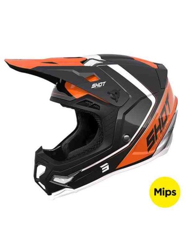CASCO SHOT CORE COMP FAST NARANJA PEARLY
