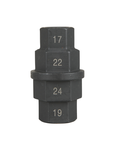 LLAVE PUNTA EJE 50MM - 17/19/22/24