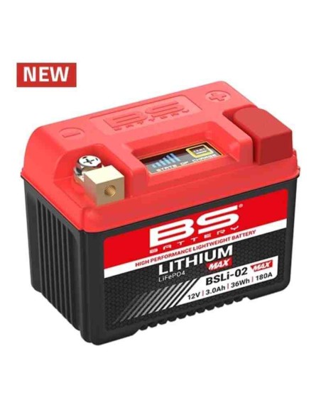 BATERIA DE LITIO BS BATTERY BSLI-02 MAX