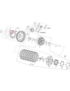 GOMA SILENBLOC C4015/115 EMBR.3376 GAS GAS EC RIEJU MR