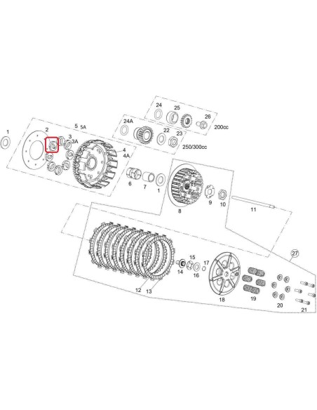 GOMA SILENBLOC C4015/115 EMBR.3376 GAS GAS EC RIEJU MR