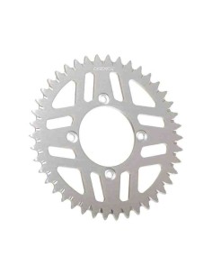 CORONA RFX TRIAL ALUMINIO 4 AGUJEROS PLATA