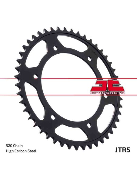 OUTLET CORONA DE ACERO JT BMW F 650 GS 03-08 - 41 DIENTES