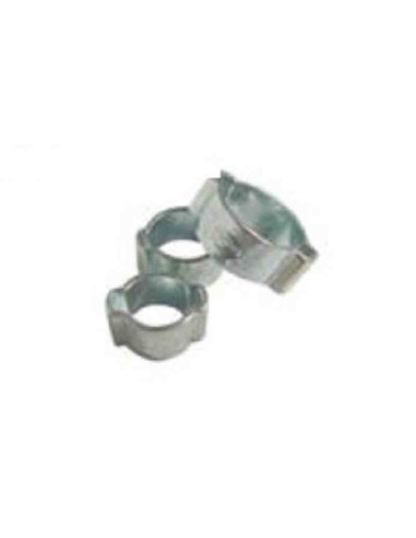 ABRAZADERA METALICA 2 OREJAS Ø9-11 MM - UNIDAD