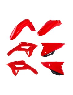 KIT PLASTICOS CEMOTO HONDA CRF 450RX 22-23 ROJOS