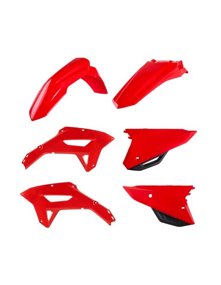 KIT PLASTICOS CEMOTO HONDA CRF 450RX 22-23 ROJOS