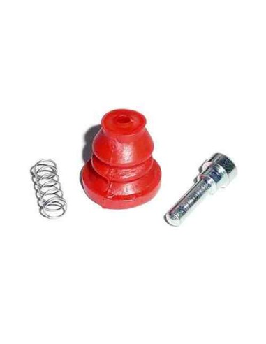 KIT EMPUJADOR Y GOMA PARA BOMBA BRAKTEC ROJO