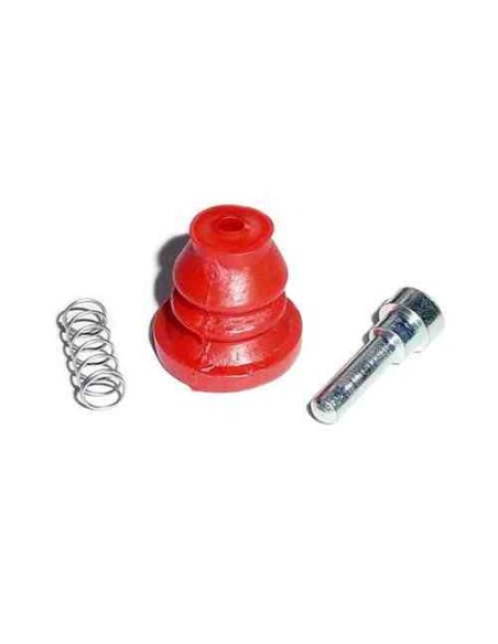 KIT EMPUJADOR Y GOMA PARA BOMBA BRAKTEC ROJO