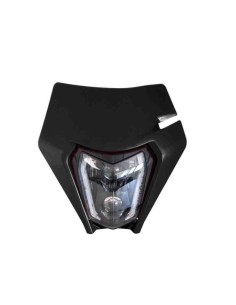 PORTAFARO RACETECH LED KTM EXC 250/300 23-24 NEGRO