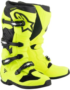 BOTAS ALPINESTARS TECH 7 AMARILLA FLUOR NEGRA