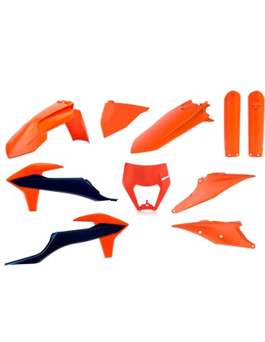 KIT PLASTICOS POLISPORT KTM EXC/EXC-F/XC-W/XCF-W 20-23 OEM 2022