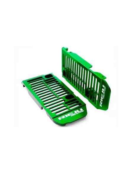 PROTECTORES DE RADIADOR FACTORY RACING RIEJU MR 250/300 GAS GAS EC 18-19 VERDES