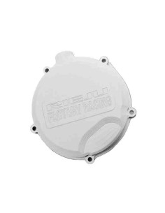 TAPA EMBRAGUE CON TAPON ACEITE FACTORY RACING RIEJU MR 250/300 GAS GAS EC 18-19 GRIS