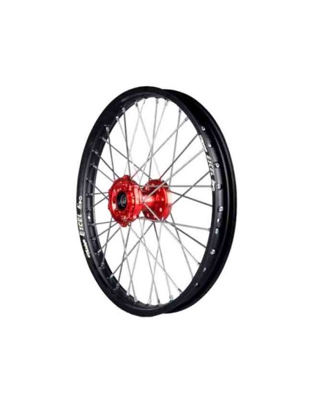 RUEDA COMPLETA DELANTERA RIEJU MR 250/300 GAS GAS EC 18-19 NEGRA ROJA