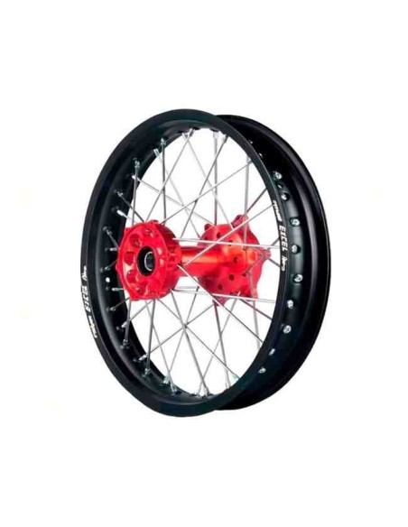 RUEDA COMPLETA TRASERA RIEJU MR 250/300 GAS GAS EC 18-19 NEGRA ROJA