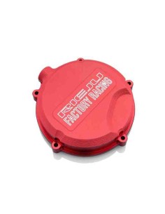 TAPA EMBRAGUE CON TAPON ACEITE FACTORY RACING RIEJU MR 250/300 GAS GAS EC 18-19 ROJA