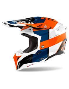 CASCO AIROH AVIATOR 3 MONARCH NARANJA GLOSS