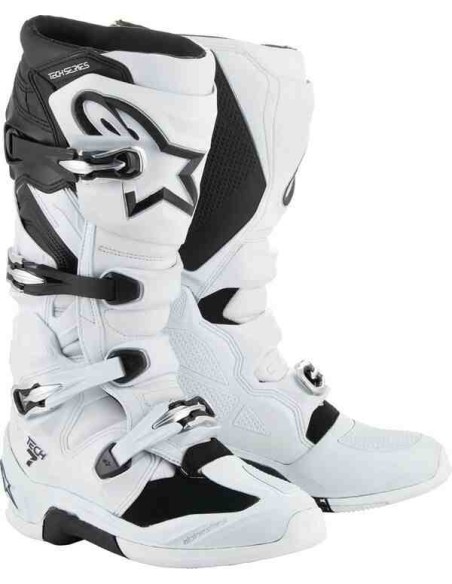 BOTAS ALPINESTARS TECH 7 BLANCA NEGRA