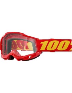 GAFA 100% ACCURI 2 ROJA - LENTE TRANSPARENTE