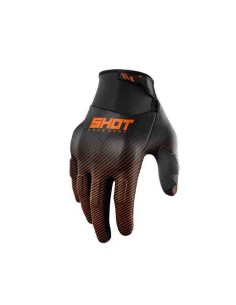 GUANTES SHOT DRIFT RIM NEGRO NARANJA