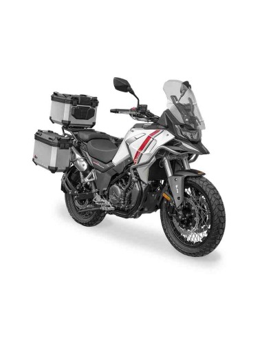 CYCLONE RX4 BLANCA CON BARRAS DE PROTECCION + TOP CASE ALUMINIO