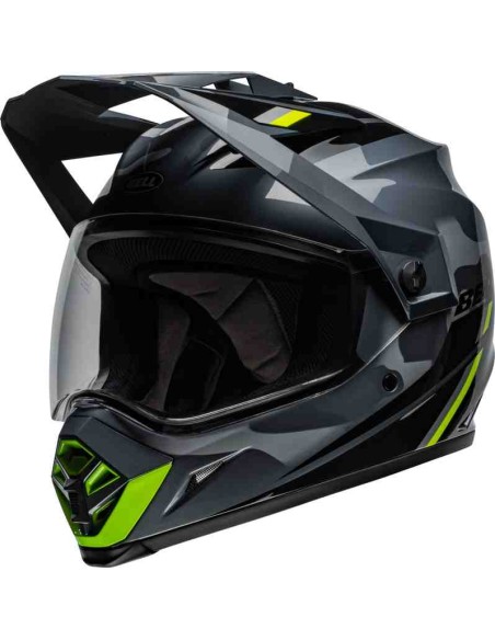 CASCO BELL MX-9 ADVENTURE MIPS ALPINE GLOSS MET GRAY CAMO