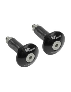 TOPES DE MANILLAR TRIAL NEGROS