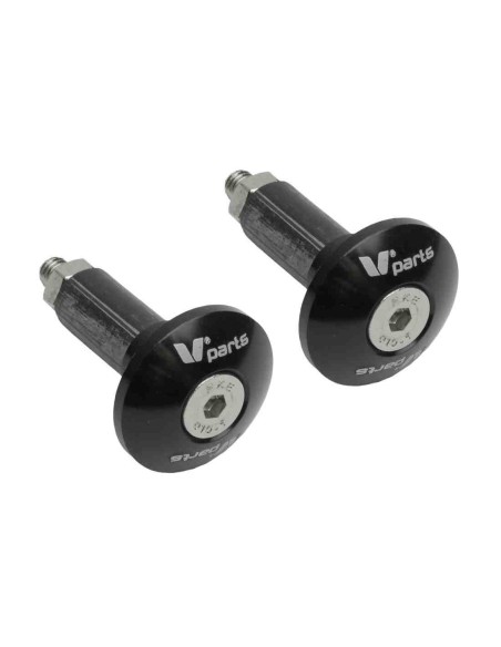 TOPES DE MANILLAR TRIAL NEGROS