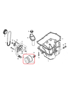 FILTRO ACEITE RIEJU AVENTURA 500