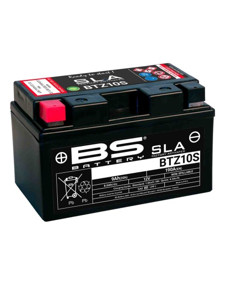 BATERIA BS BATTERY BTZ10S FA SLA