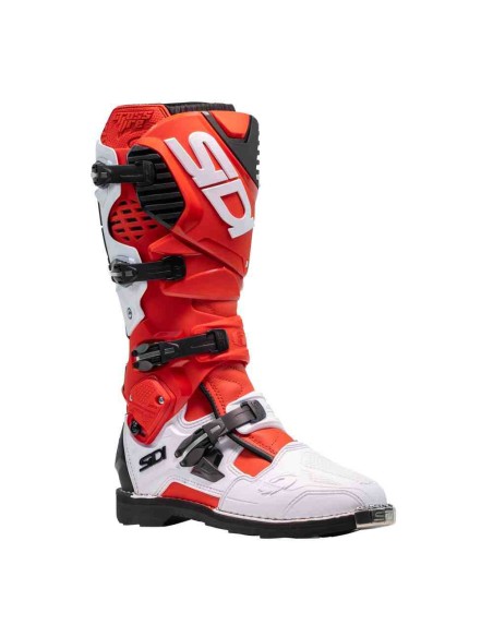 BOTAS SIDI CROSSFIRE 3 ROJA BLANCA