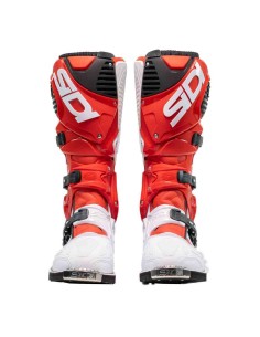 BOTAS SIDI CROSSFIRE 3 ROJA BLANCA 2