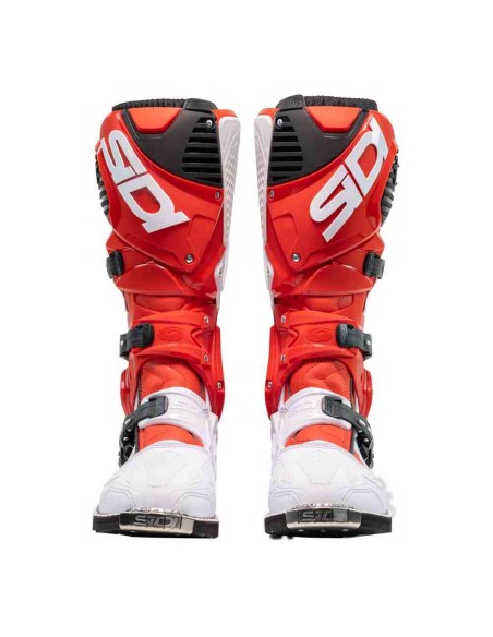 BOTAS SIDI CROSSFIRE 3 ROJA BLANCA