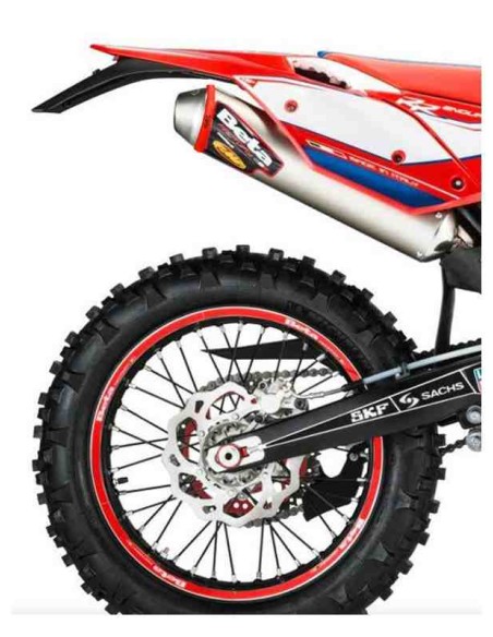 PROTECTOR SILENCIOSO 4MX MOTO 2 TIEMPOS ROJO