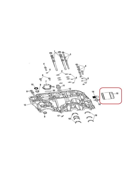 FILTRO DE ACEITE CYCLONE RX4
