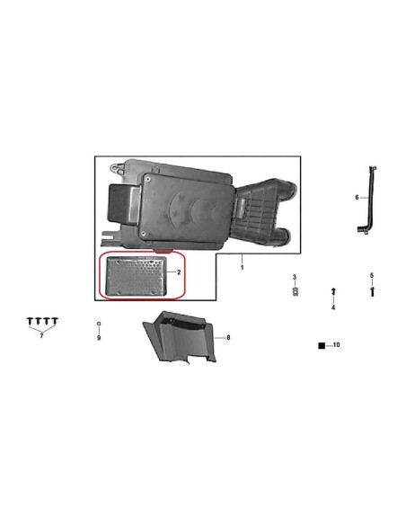FILTRO DE AIRE CYCLONE RX4