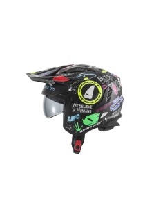 CASCO UFO TRIAL JET SHERATAN NEGRO MULTI